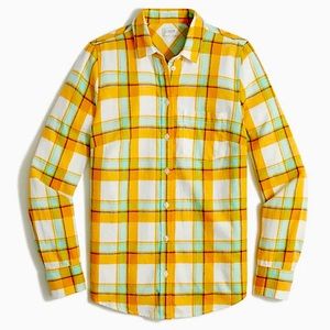 NWT J. Crew Factory Plaid shirt